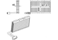 Evaporator, air conditioning BEHR *** PREMIUM LINE ***