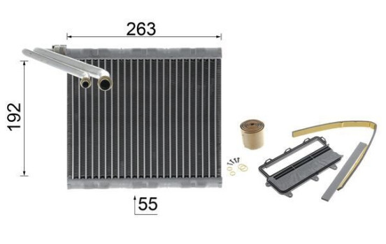 Evaporator, air conditioning BEHR *** PREMIUM LINE ***, Image 11