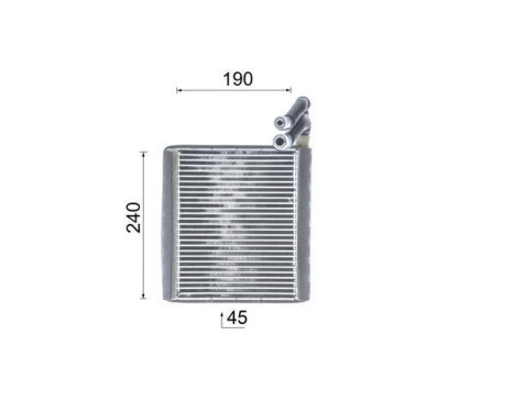 Evaporator, air conditioning BEHR *** PREMIUM LINE ***, Image 14