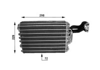 Evaporator, air conditioning BEHR
