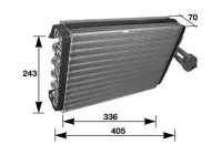 Evaporator, air conditioning BEHR