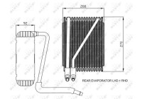 Evaporator, air conditioning EASY FIT 36044 NRF