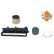 Evaporator, air conditioning EASY FIT 36142 NRF, Thumbnail 7