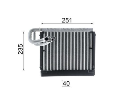 Evaporator, air conditioning PREMIUM LINE, Image 7