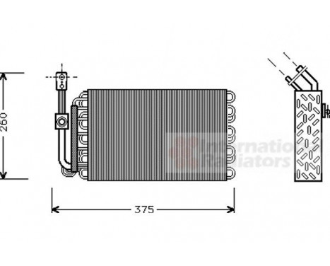 Evaporator, air conditioning, Image 2