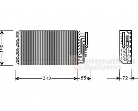 Evaporator, air conditioning, Image 2