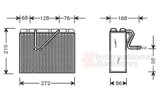 Evaporator, air conditioning, Image 2