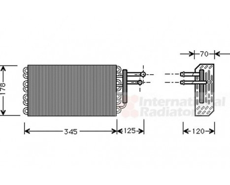 Evaporator, air conditioning, Image 2