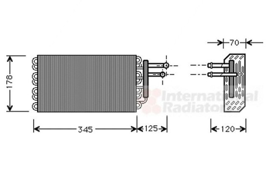 Evaporator, air conditioning, Image 2