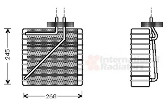 Evaporator, air conditioning, Image 2