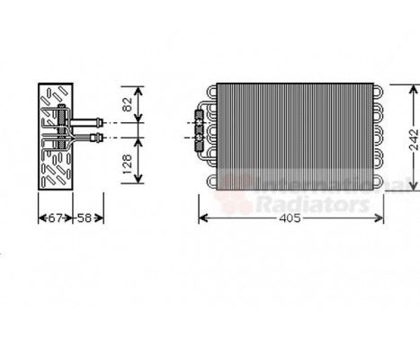 Evaporator, air conditioning, Image 2