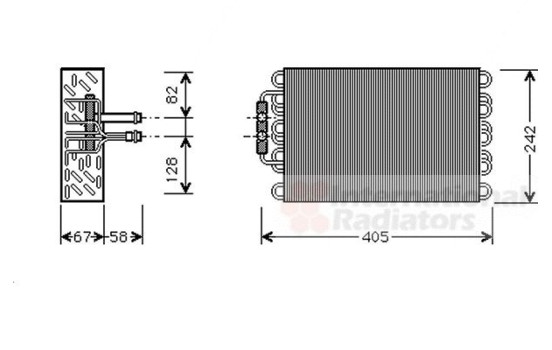 Evaporator, air conditioning, Image 2