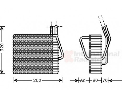 Evaporator, air conditioning, Image 2
