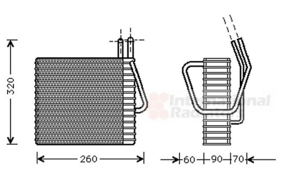 Evaporator, air conditioning, Image 2