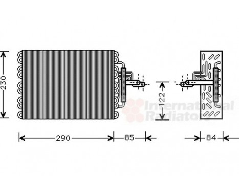 Evaporator, air conditioning, Image 2