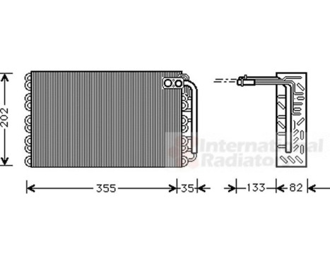 Evaporator, air conditioning, Image 2