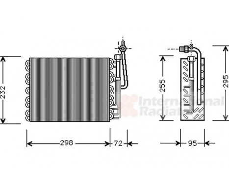 Evaporator, air conditioning, Image 2
