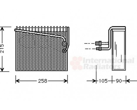 Evaporator, air conditioning, Image 2