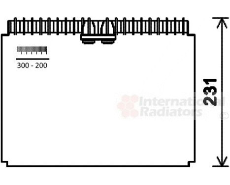 Evaporator, air conditioning