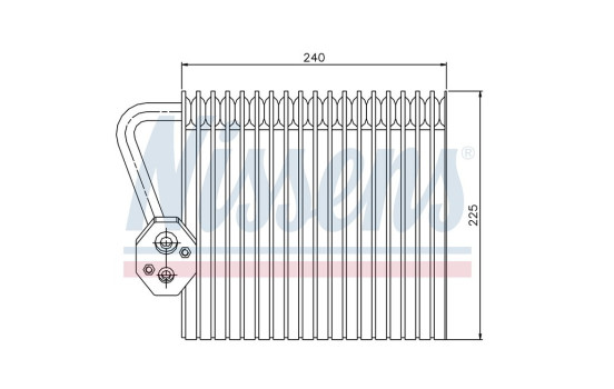 Evaporator, air conditioning