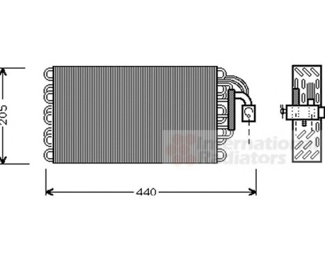Evaporator, air conditioning, Image 2