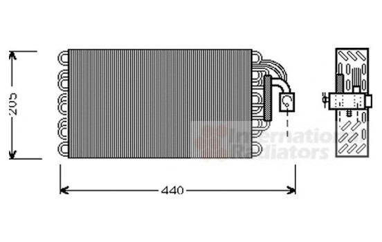 Evaporator, air conditioning, Image 2
