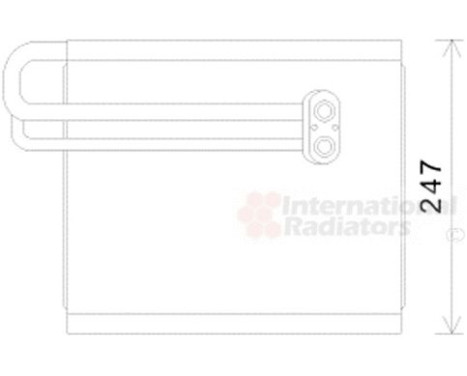 Evaporator, air conditioning