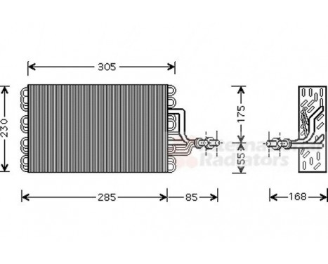 Evaporator, air conditioning, Image 2