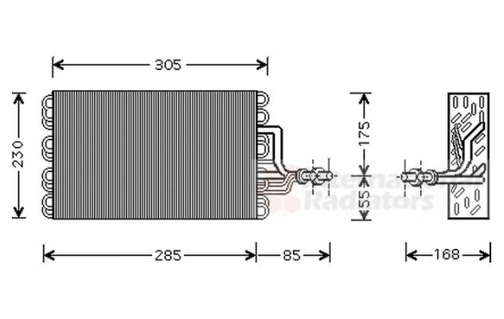 Evaporator, air conditioning, Image 2