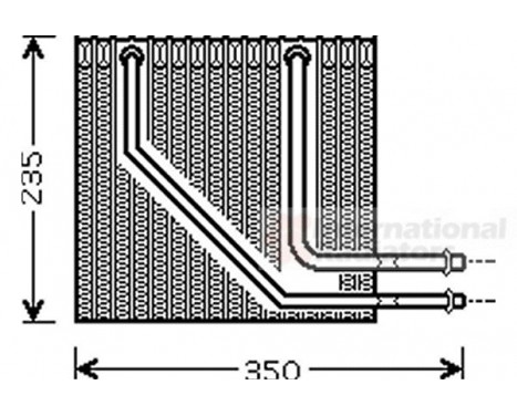 Evaporator, air conditioning, Image 2