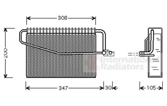 Evaporator, air conditioning, Image 2