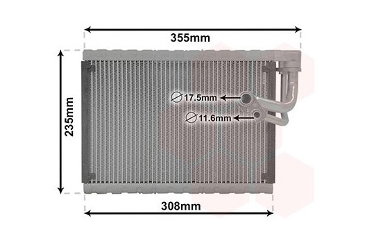 Evaporator, air conditioning, Image 2