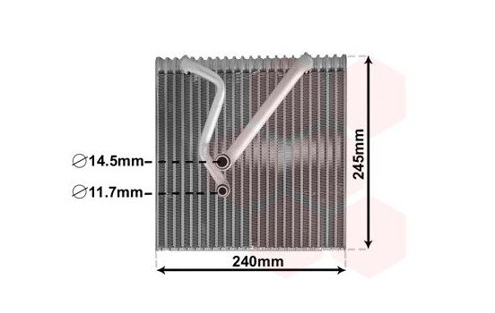 Evaporator, air conditioning, Image 2