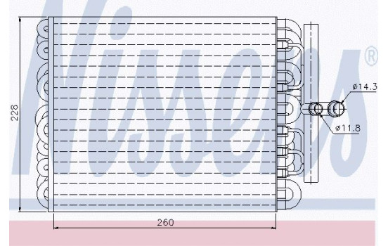Evaporator, air conditioning