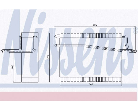 Evaporator, air conditioning