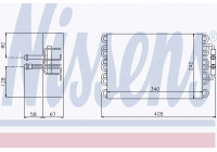 Evaporator, air conditioning