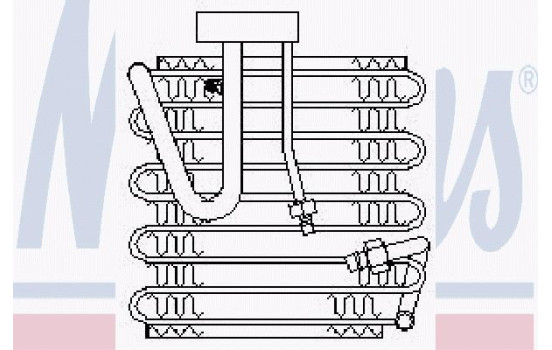 Evaporator, air conditioning