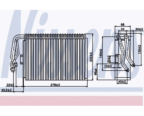 Evaporator, air conditioning