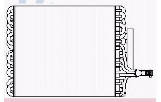 Evaporator, air conditioning