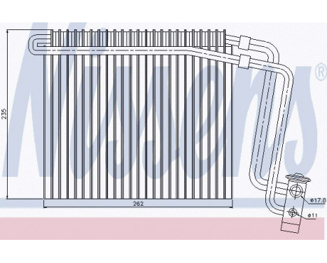 Evaporator, air conditioning