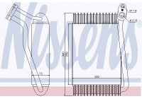 Evaporator, air conditioning