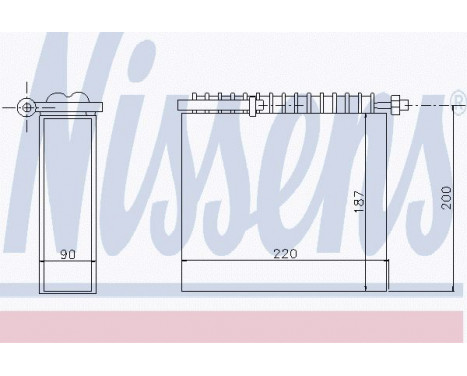 Evaporator, air conditioning