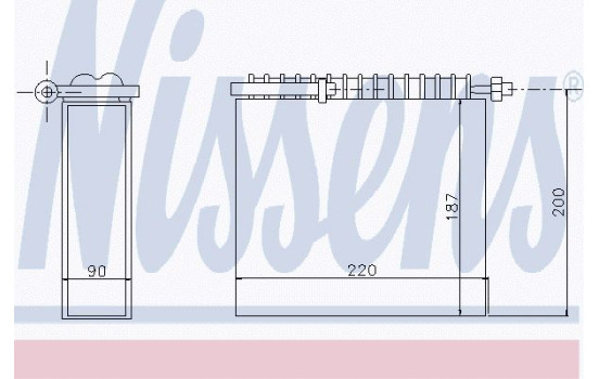 Evaporator, air conditioning