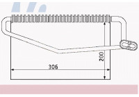 Evaporator, air conditioning