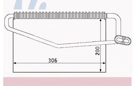 Evaporator, air conditioning