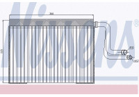 Evaporator, air conditioning