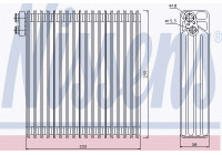 Evaporator, air conditioning