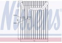 Evaporator, air conditioning