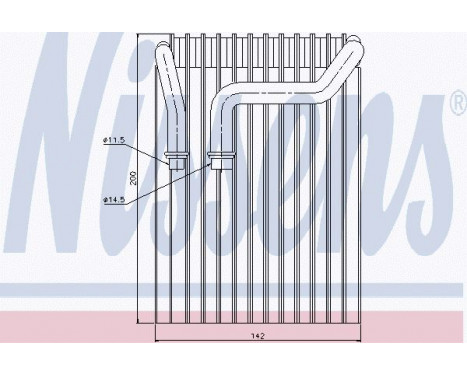 Evaporator, air conditioning
