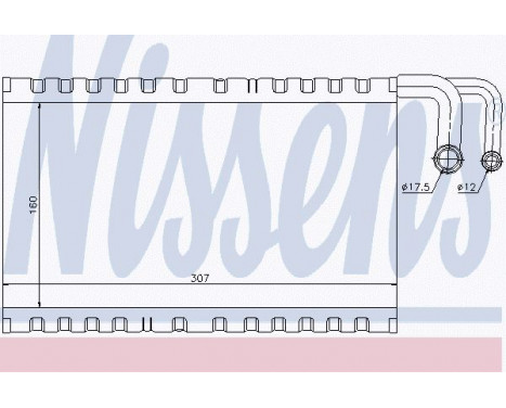 Evaporator, air conditioning